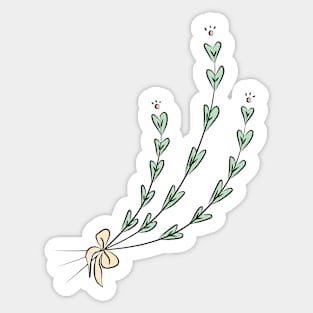 Sweet floral Sticker